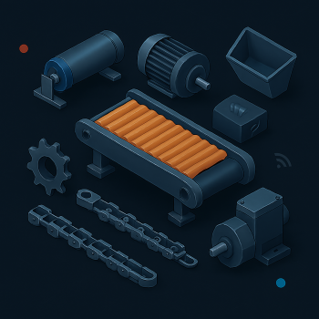 قطعات جانبی کانوایر