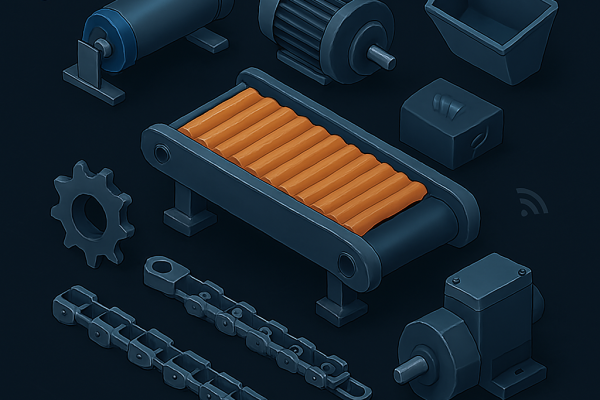 قطعات جانبی کانوایر